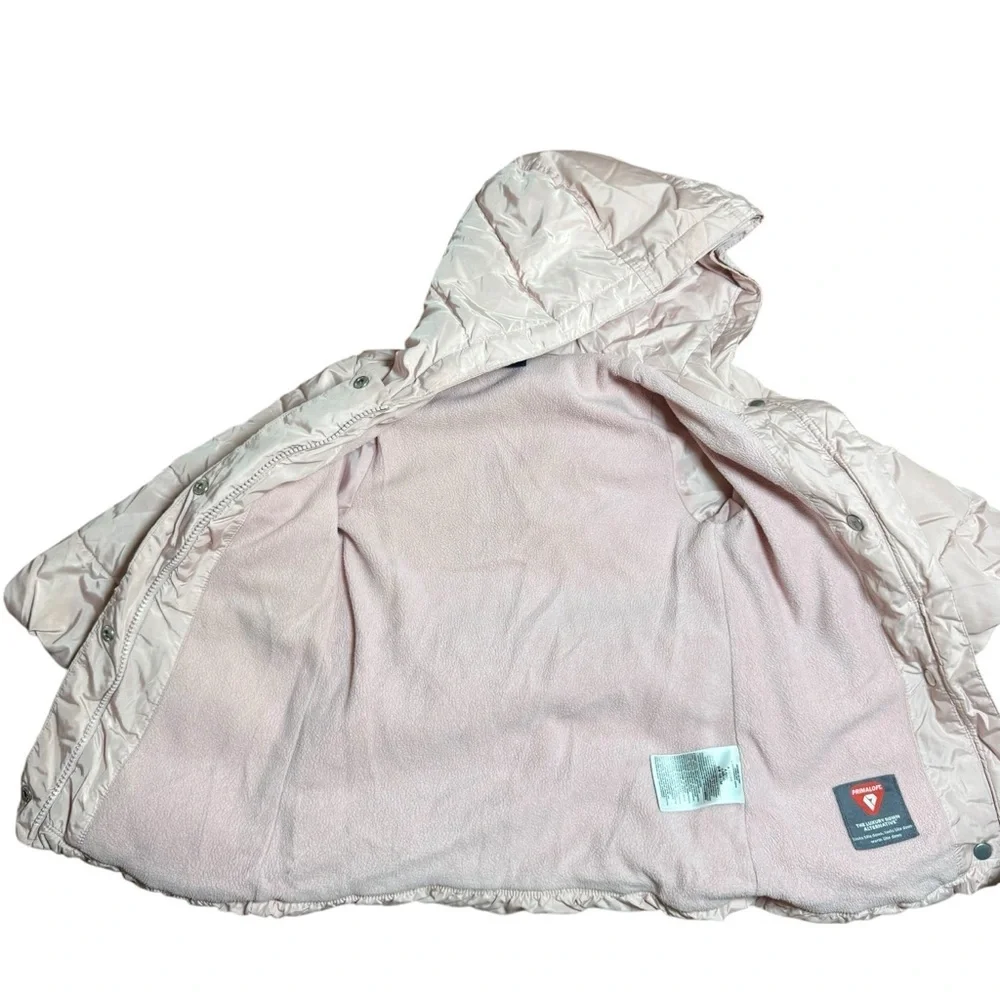 GAP| Baby & Toddler Heavyweight Sherpa-Lined PrimaLoft® Puffer Jacket- Size 4